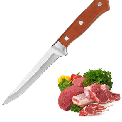 Rosewood Handle Stainless Steel Kitchen Knife