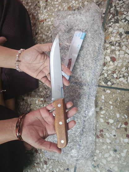 Rosewood Handle Stainless Steel Kitchen Knife